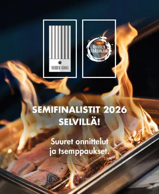 Semifinalistit selvillä 🤵🏻‍♂️💪🏼👩🏼‍🍳 isot onnet ja tsempit jokaiselle! ⁠ ⁠ Vuoden Kokki- ja Vuoden Tarjoilija -kil...