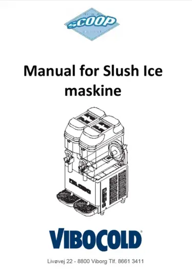 Slush ice maskine