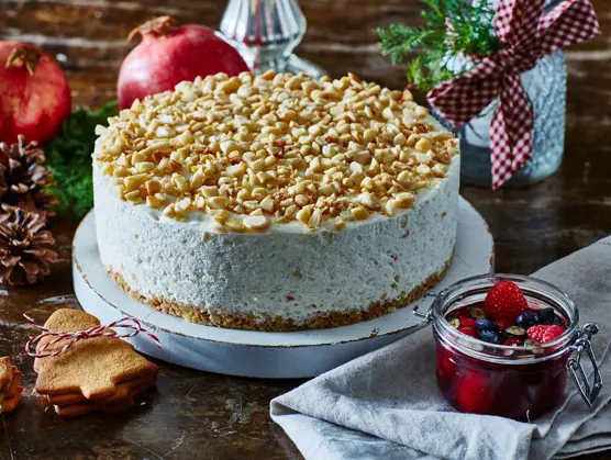 Risalamande cheesecake