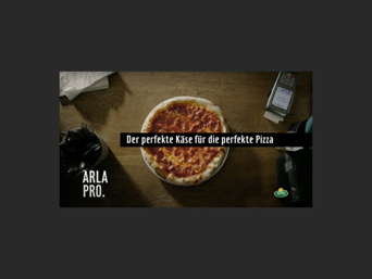 Der perfekte Käse für die perfekte Pizza, Arla® Pro