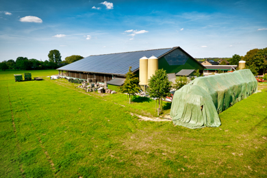 Deutsche Arla Landwirte produzieren erneuerbare Energien