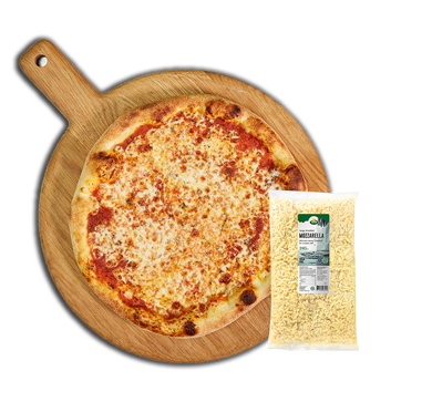 Skab din perfekte pizza med revet ost