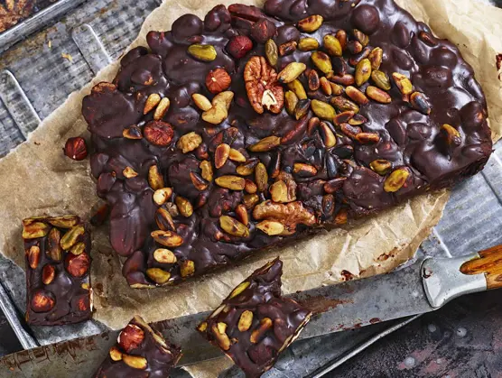 Ganache med nødder