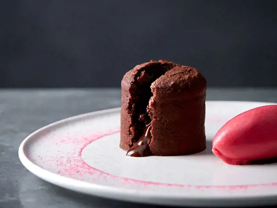 Nyfortolket chokoladefondant (Moelleux chocolat)