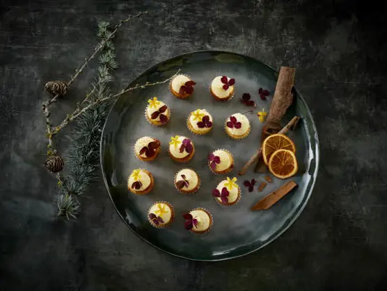 Mini cupcakes med smørcreme
