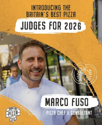 Meet the judges behind Britain’s Best Pizza 2026 🍕🏆 Bringing the heat this year… 🔥 @marco_fuso_pizza 