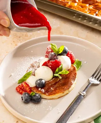 🥞 Ahvenanmaan pannukakku @kokkimaajoukkue tapaan! ⁠ ⁠ Olemme lisänneet verkkosivuillemme koko joukon reseptejä, jotka o...