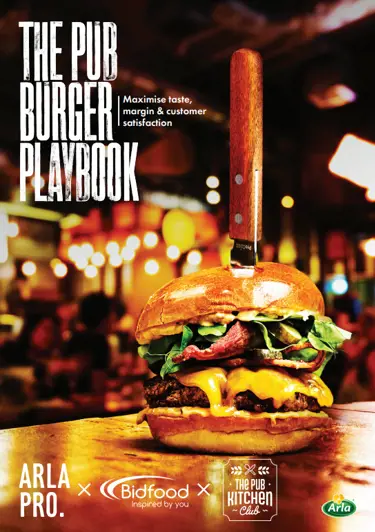 Arla Pro x Bidfood: The Pub Burger Playbook