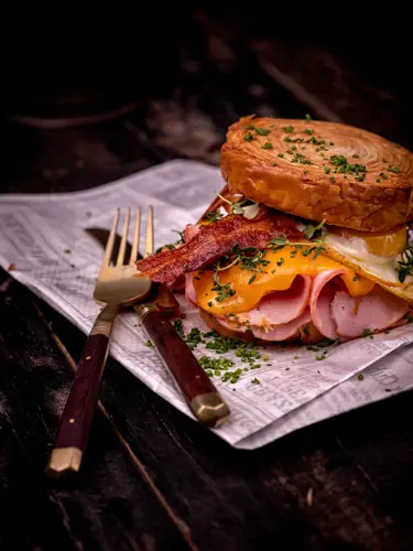 #5 Le burger au petit déjeuner ou en dessert