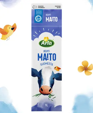 Iloisia 🥛 uutisia! ⁠ ⁠ Arla-maitojen uudistunut ilme saapuu pian tukkuihin ja kauppoihin: uusia maitopakkauksia löytyy ...