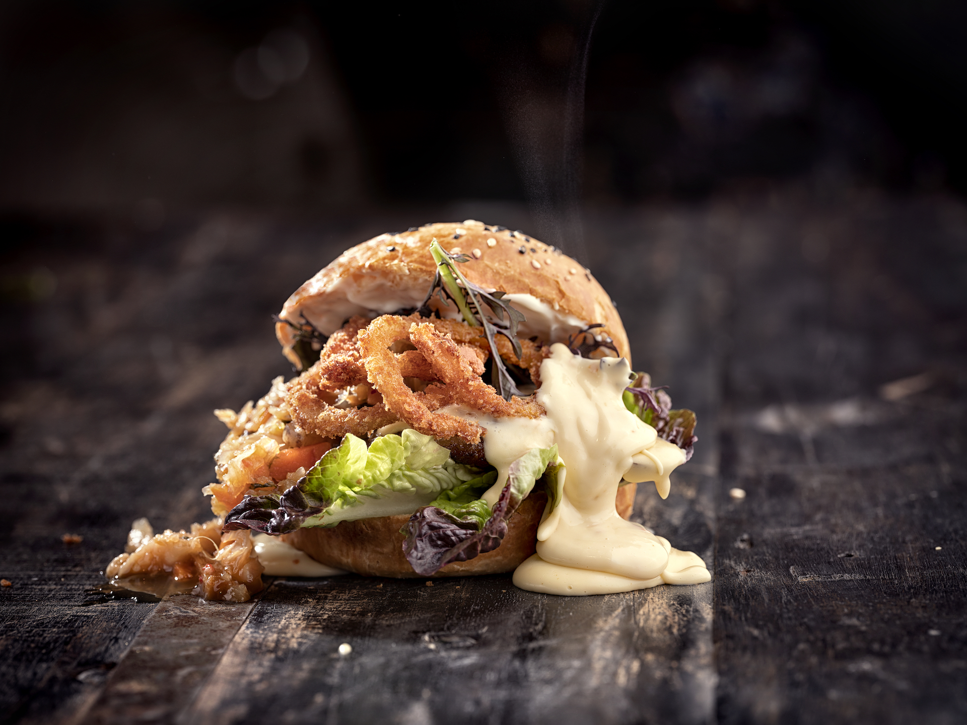 Der Gourmet-Cheeseburger