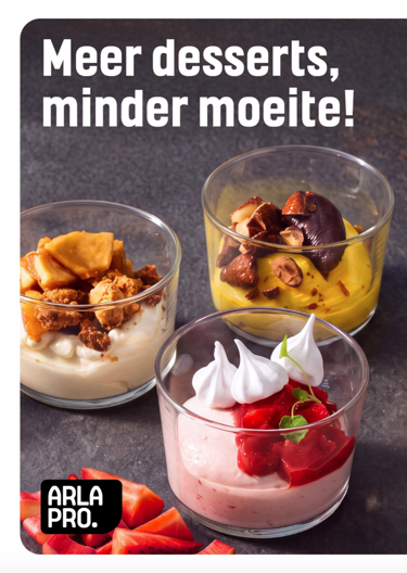Meer desserts, minder moeite!