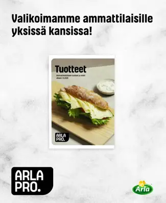 Uunituore tuotekatalogi nyt käytössäsi – maistiainen uudesta ilmeestämme ⁠ ⁠ ⁠Tuotevalikoimamme ammattilaisille on koott...