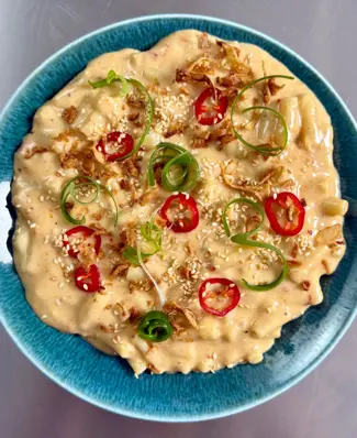 Gochujang + Mac and cheese = Menu Magic Combining global flavour trends with comfort classics just WORKS and your custom...