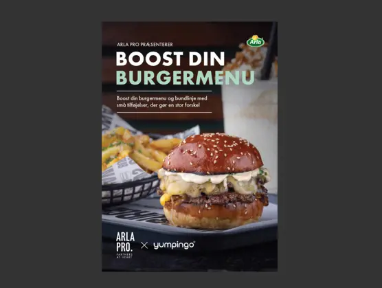 Boost din burgermenu