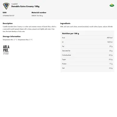 Download product information