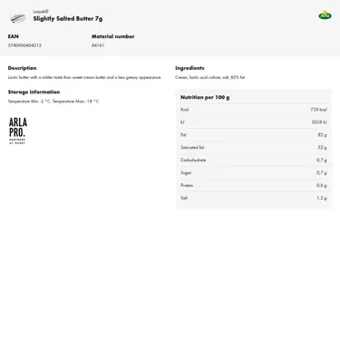 Download product information