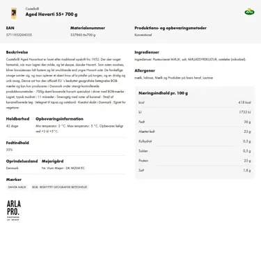 Download produktinformation