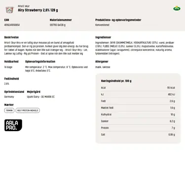 Download produktinformation