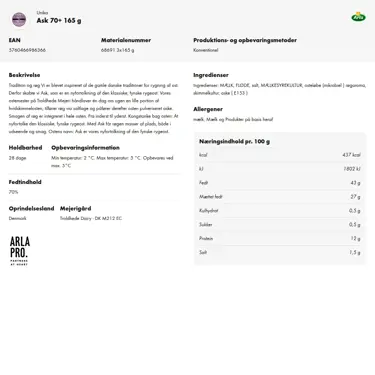 Download produktinformation