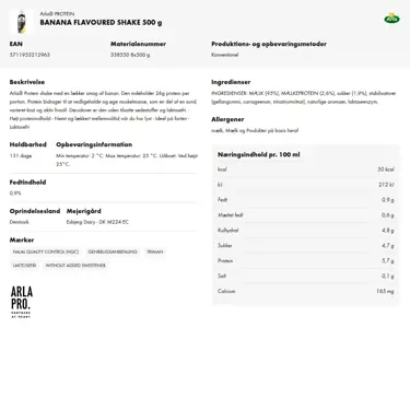 Download produktinformation