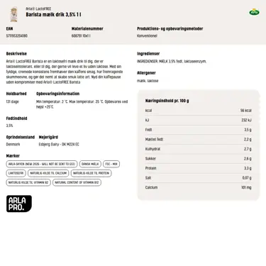 Download produktinformation