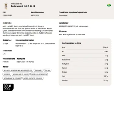 Download produktinformation