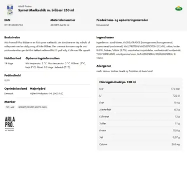 Download produktinformation