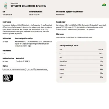 Download produktinformation