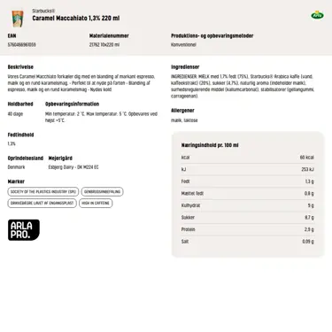 Download produktinformation