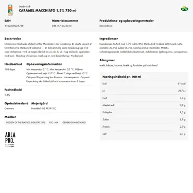Download produktinformation