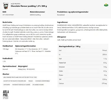 Download produktinformation