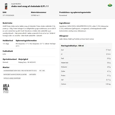 Download produktinformation