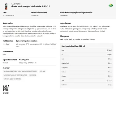 Download produktinformation