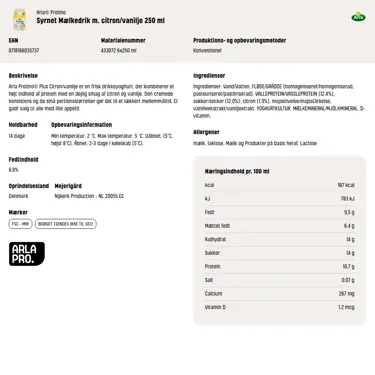 Download produktinformation