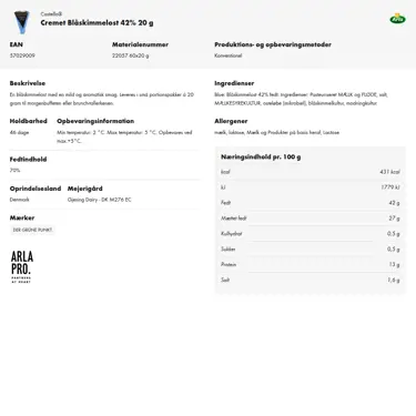 Download produktinformation