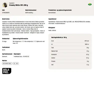 Download produktinformation