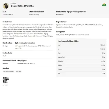 Download produktinformation