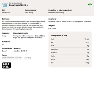 Download produktinformation