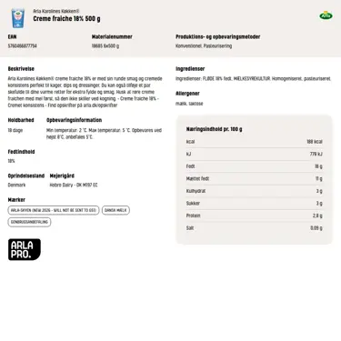 Download produktinformation