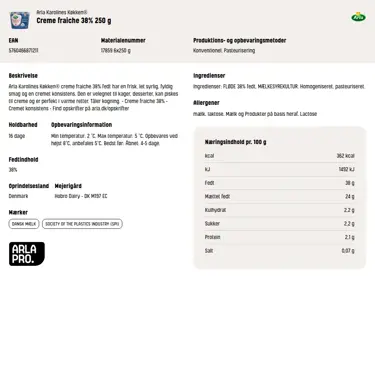 Download produktinformation