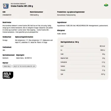 Download produktinformation