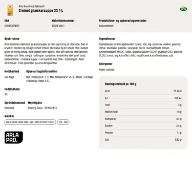 Download produktinformation
