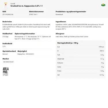 Download produktinformation