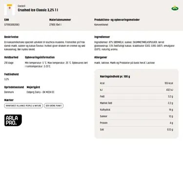 Download produktinformation