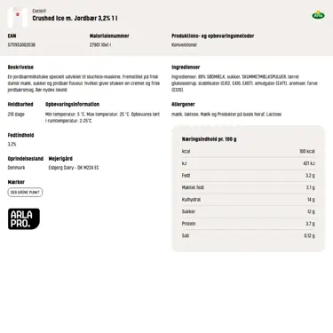 Download produktinformation