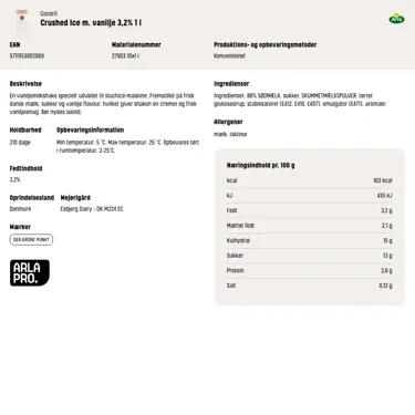 Download produktinformation