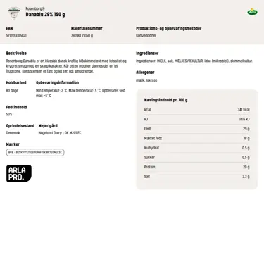 Download produktinformation