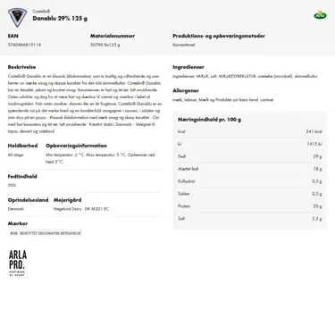 Download produktinformation