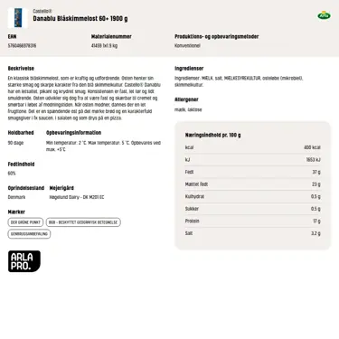Download produktinformation